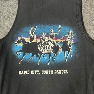 Vintage 1992 Sturgis Motorcycle Rally Tank Top Men's L Single Stitch Hem